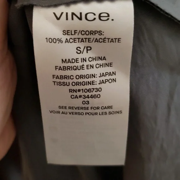 Vince Bias Scoop Neck Dress, Pine, Small - Picture 5 of 6